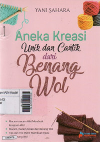 Aneka kreasi unik dan cantik dari benang wol