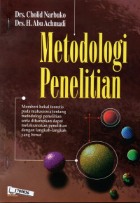 Metodologi penelitian