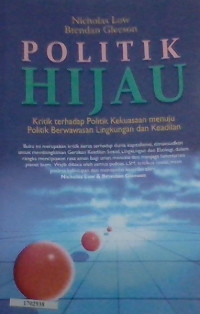 Politik hijau : Kritik terhadap