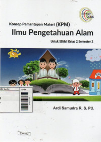 Konsep pemantapan materi (kpm) ilmu pengetahuan alam