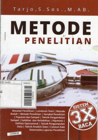 Metode penelitian : sistem 3x baca