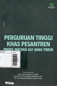 Perguruan tinggi khas pesantren profil Ma'had Aly Jawa Timur