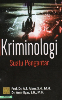 Kriminologi : suatu pengantar